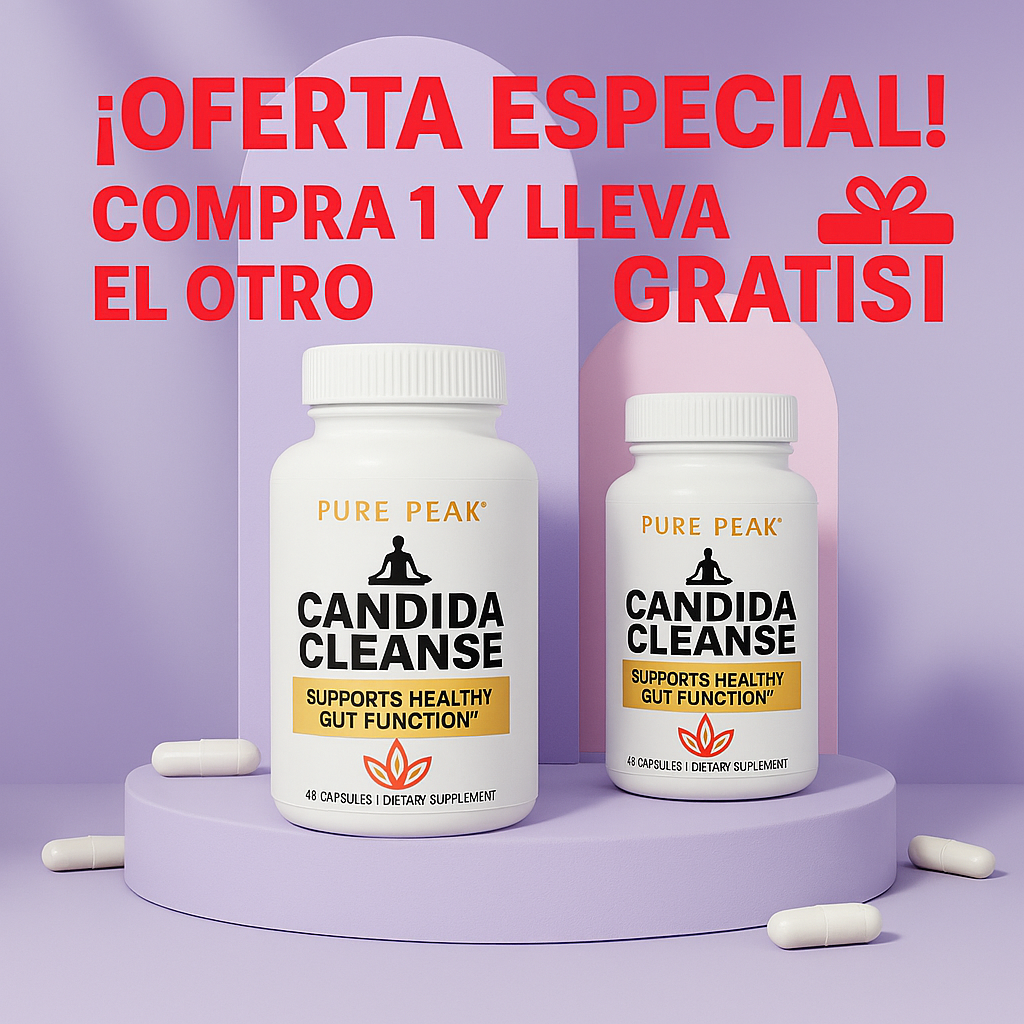 Nueva fórmula de máxima potencia: cápsulas de drenaje linfático Candida™